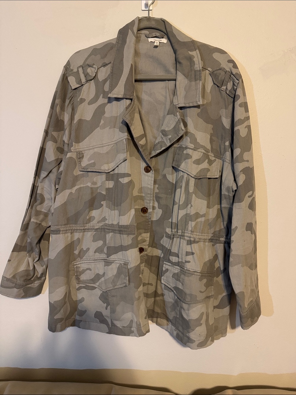 Maurices Green Camo Utility Jacket. NEW